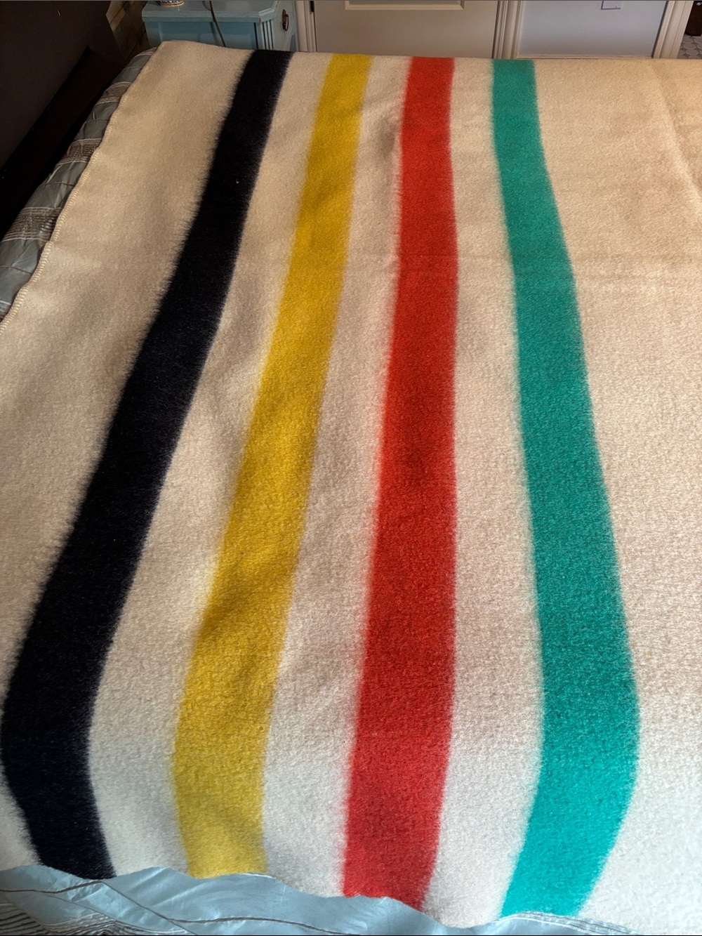 Golden Dawn Wool Blanket - Picture 9 of 12